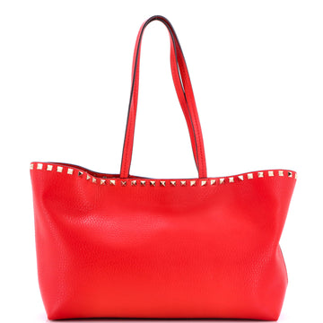 Valentino Garavani Rockstud Shopper Tote Leather Medium