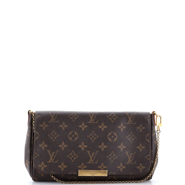 Louis Vuitton Favorite Handbag Monogram Canvas MM