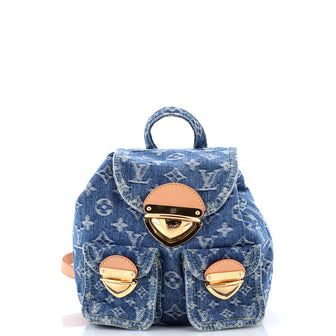 Louis Vuitton Venice Backpack Monogram Denim