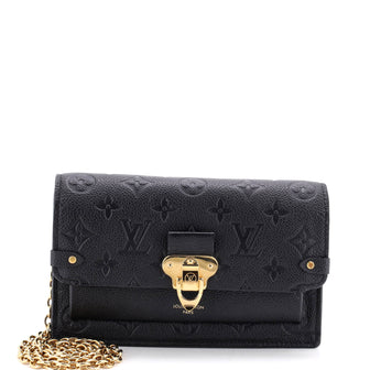 Louis Vuitton Vavin Chain Wallet Monogram Empreinte Leather