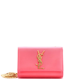 Saint Laurent Classic Monogram Crossbody Bag Calfskin Small