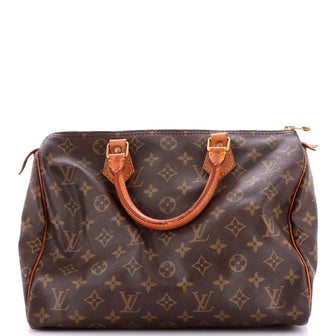 Louis Vuitton Speedy Handbag Monogram Canvas 30