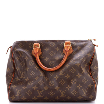 Louis Vuitton Speedy Handbag Monogram Canvas 30