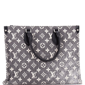 Louis Vuitton OnTheGo Tote Monogram Jacquard Denim MM