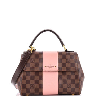 Louis Vuitton Bond Street Handbag Damier with Leather BB