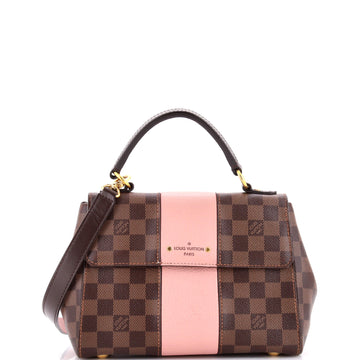 Louis Vuitton Bond Street Handbag Damier with Leather BB