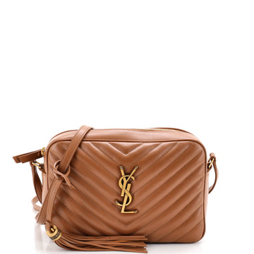 Saint Laurent Lou Camera Bag Matelasse Chevron Leather Small