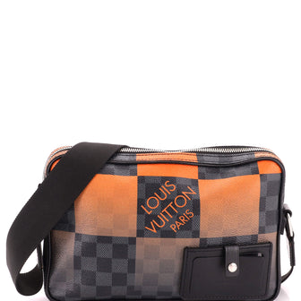 Louis Vuitton Alpha Messenger Bag Limited Edition Damier Graphite Giant