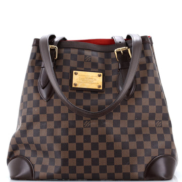 Louis Vuitton Hampstead Handbag Damier GM