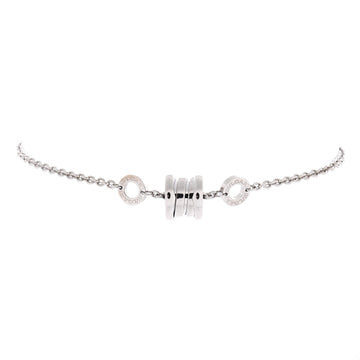 Bvlgari B.Zero1 Soft Bracelet 18K White Gold