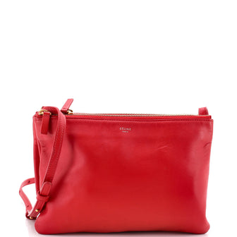 Celine Trio Crossbody Bag Leather Large