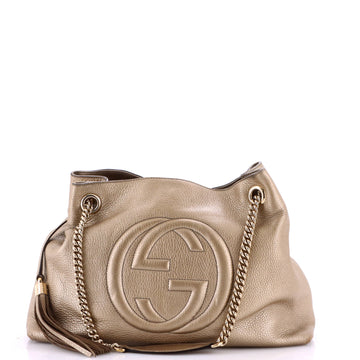 Gucci Soho Chain Strap Shoulder Bag Leather Medium
