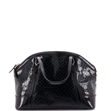 Gucci Nice Top Handle Bag Microguccissima Patent Medium