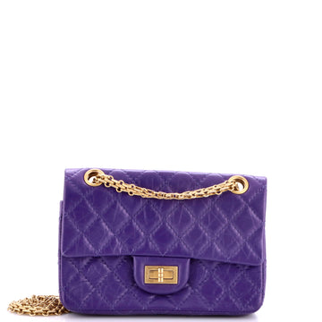 Chanel Reissue 2.55 Flap Bag Quilted Aged Calfskin Mini