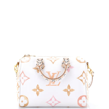 Louis Vuitton Speedy Bandouliere Bag By The Pool Monogram Watercolor Giant 25
