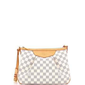 Louis Vuitton Siracusa Handbag Damier PM
