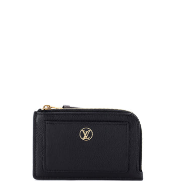 Louis Vuitton Low Key Zipped Card Holder Leather