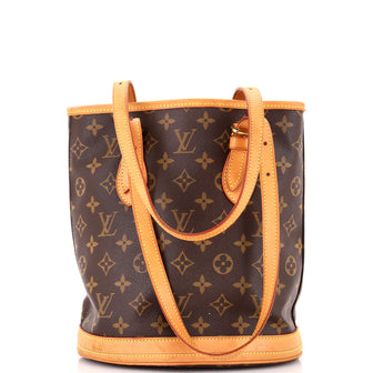 Louis Vuitton Petit Bucket Bag Monogram Canvas