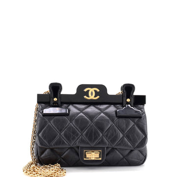 Chanel Reissue 2.55 Hanger Flap Bag Quilted Aged Calfskin 224