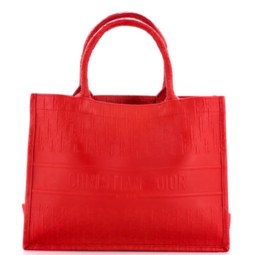 Christian Dior Book Tote Oblique Embossed Calfskin Medium