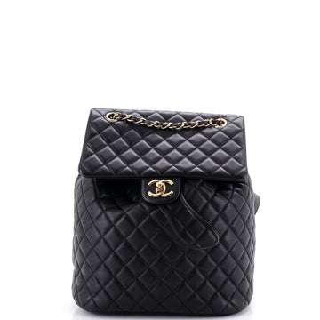 Chanel Urban Spirit Backpack Quilted Lambskin Large