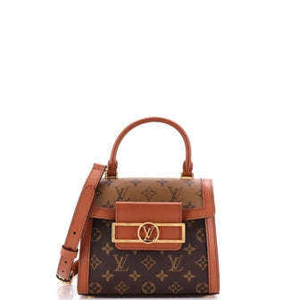 Louis Vuitton Dauphine Capitale Bag Reverse Monogram Canvas