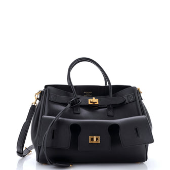 Balenciaga Bel Air Carry All Bag Leather Small