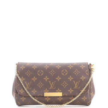 Louis Vuitton Favorite Handbag Monogram Canvas MM