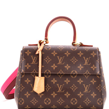 Louis Vuitton Cluny Top Handle Bag Monogram Canvas BB