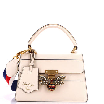 Gucci Queen Margaret Top Handle Bag Leather Small