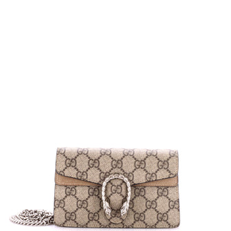 Gucci Dionysus Bag GG Coated Canvas Super Mini
