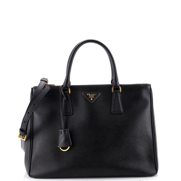 Prada Double Zip Lux Tote Saffiano Leather Large