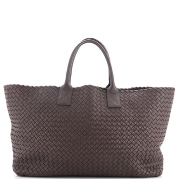 Bottega Veneta Cabat Tote Intrecciato Leather Large