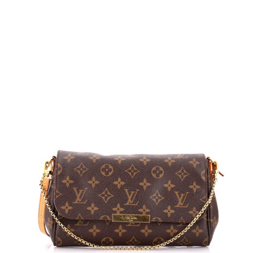 Louis Vuitton Favorite Handbag Monogram Canvas MM