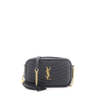 Saint Laurent Lou Camera Bag Matelasse Chevron Leather Mini