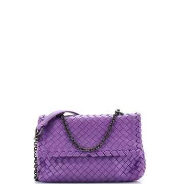 Bottega Veneta Olimpia Crossbody Bag Intrecciato Nappa Small