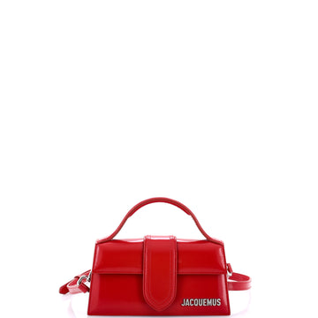 Jacquemus Le Bambino Top Handle Flap Bag Leather