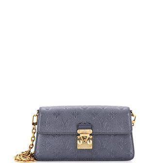 Louis Vuitton Pochette Metis Wallet on Chain Monogram Empreinte Leather