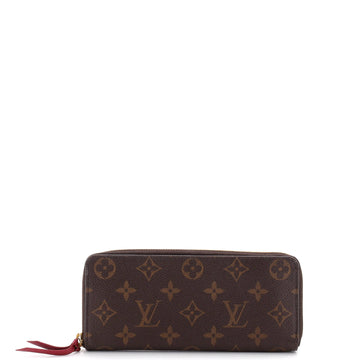 Louis Vuitton Clemence Wallet Monogram Canvas