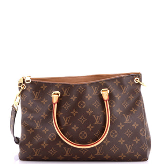 Louis Vuitton Pallas Tote Monogram Canvas with Leather