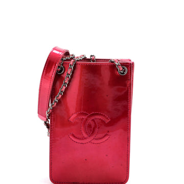 Chanel CC Phone Holder Crossbody Bag Patent