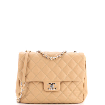 Chanel Urban Companion Flap Bag Quilted Caviar Small