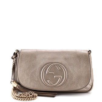Gucci Soho Chain Crossbody Bag Leather Medium
