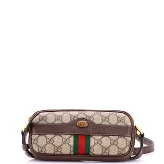 Gucci Ophidia Crossbody Bag GG Coated Canvas Mini