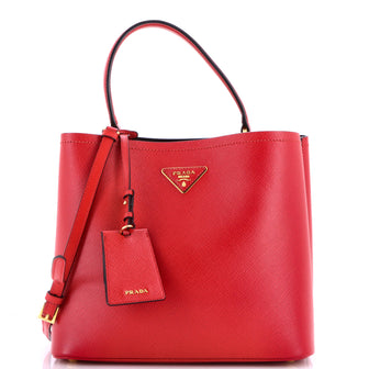 Prada Panier Bucket Bag Saffiano Leather Large