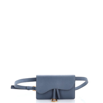 Christian Dior Saddle Rectangular Belt Bag Leather