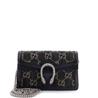 Gucci Dionysus Bag GG Denim Super Mini