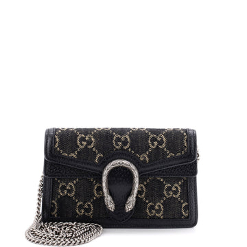 Gucci Dionysus Bag GG Denim Super Mini