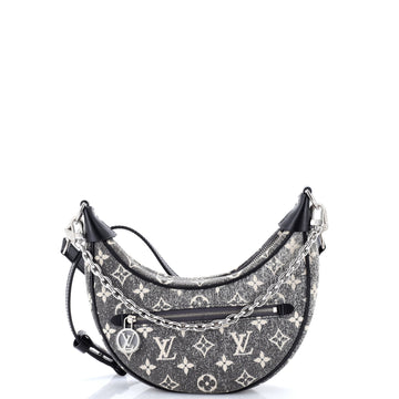Louis Vuitton Loop Handbag Monogram Jacquard Denim