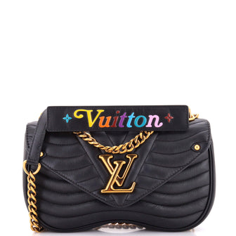 Louis Vuitton New Wave Chain Bag Quilted Leather MM